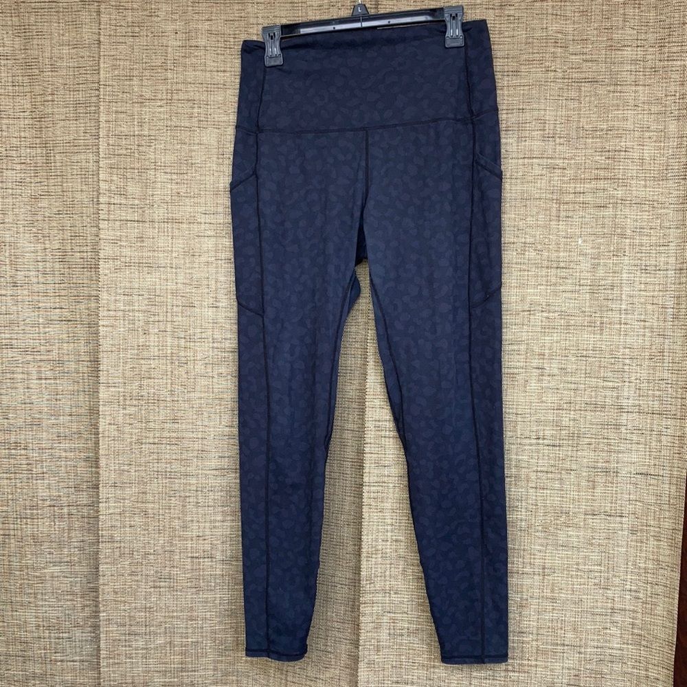 Adidas leggings dark camouflage print